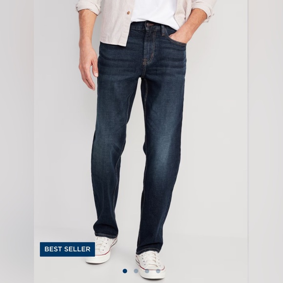 Old Navy Loose Built-In Flex Jeans - Picture 3 of 12